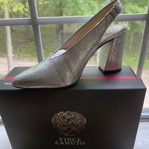 Vince Camuto Silver Sling